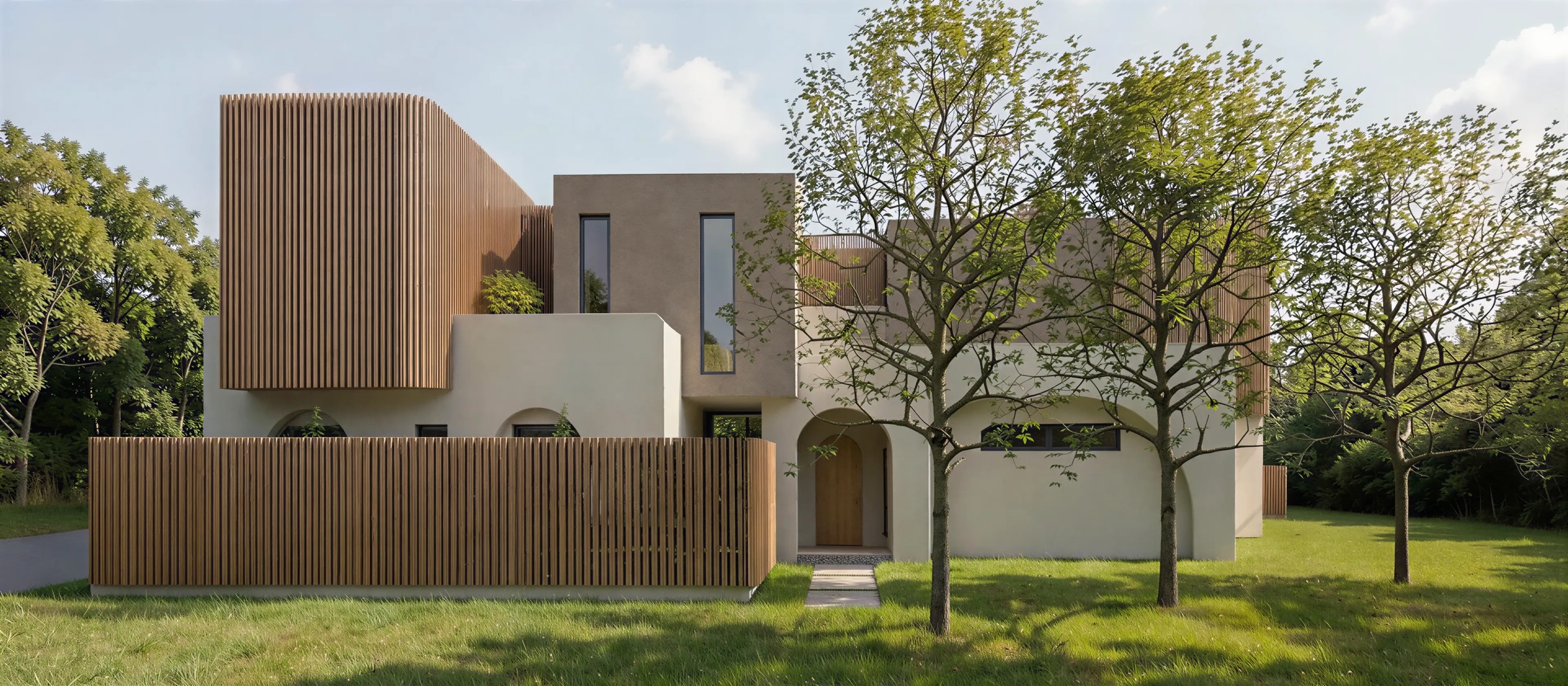 Nottingham House, Austin TX · Full design · Render