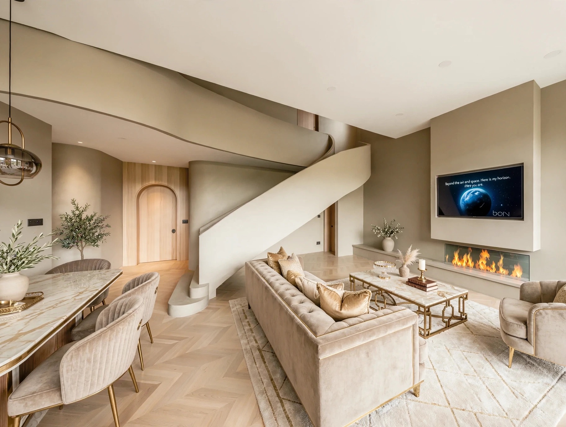 Nottingham House, Austin TX · Full design · Render