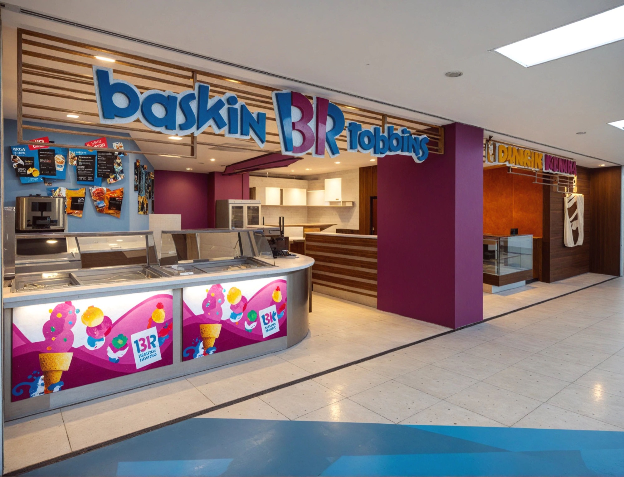 Baskin-Robbins, Bogotá Colombia · Design for franchisee · Built project · Track record