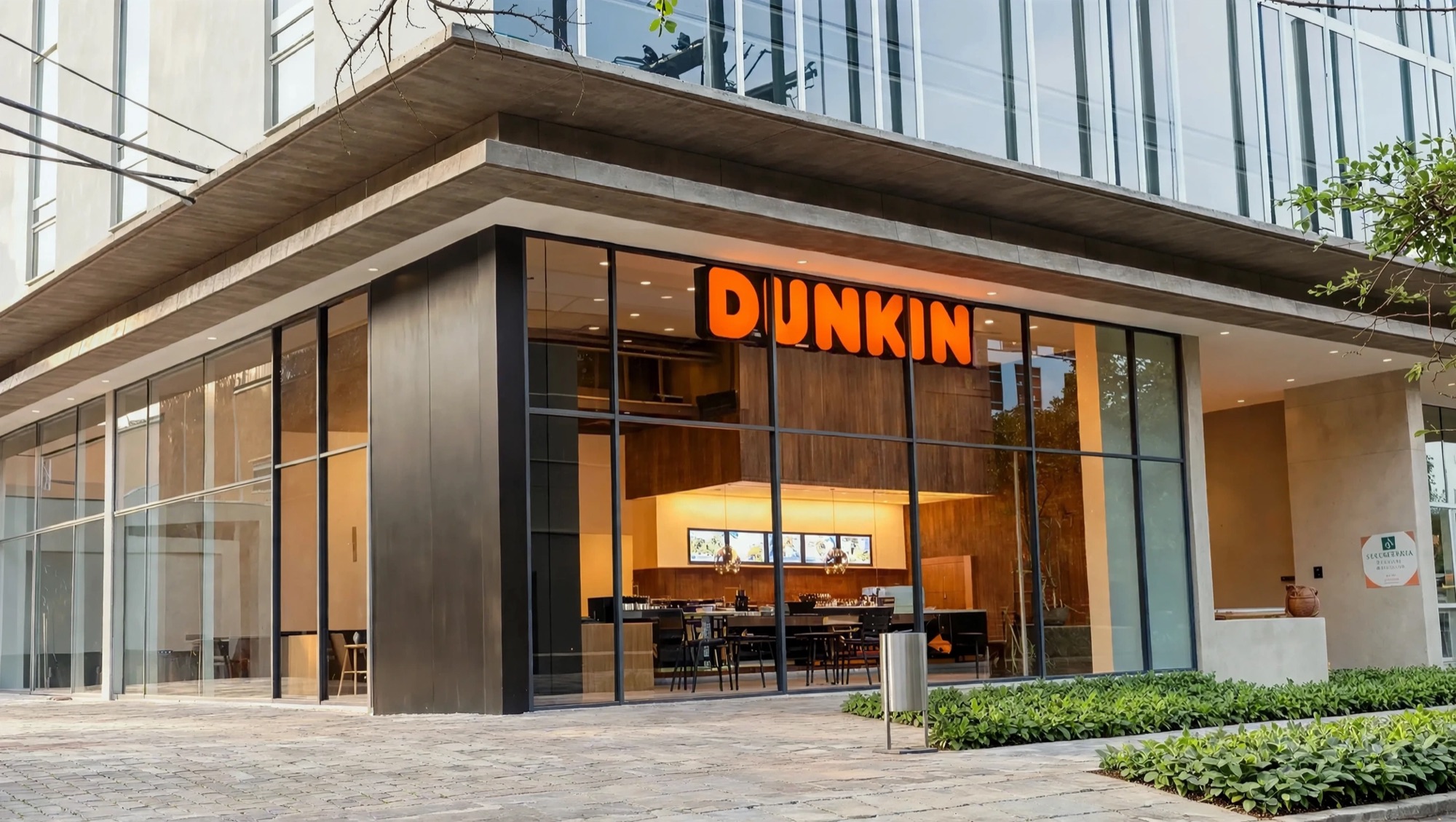 Dunkin', Bogotá Colombia · Design for franchisee · Built project · Track record
