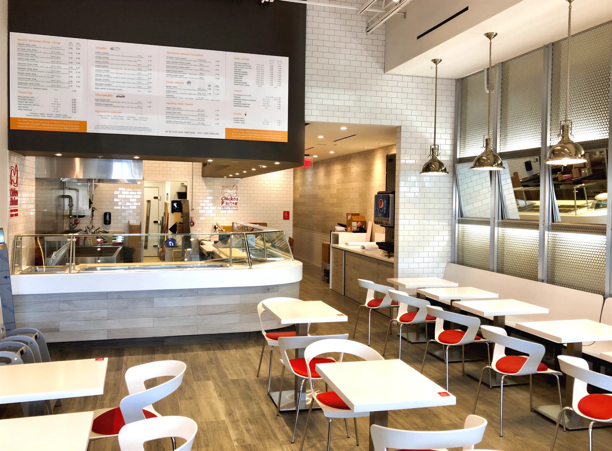 Chicken Kitchen, Miami FL · Interior design · Brand evolution · AGI Design Studio is part of the Chicken Kitchen design team · Built project